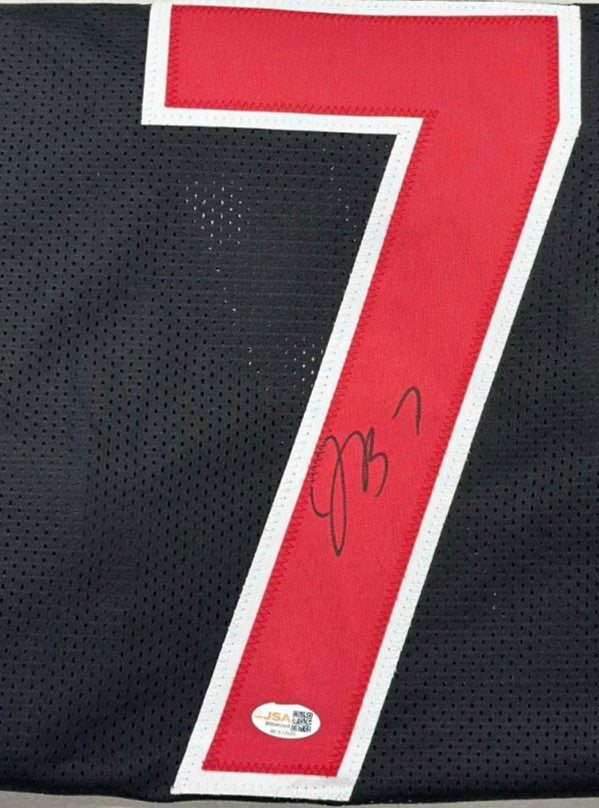 Jacoby Brissett Autographed Arizona Cardinals Custom Black Jersey