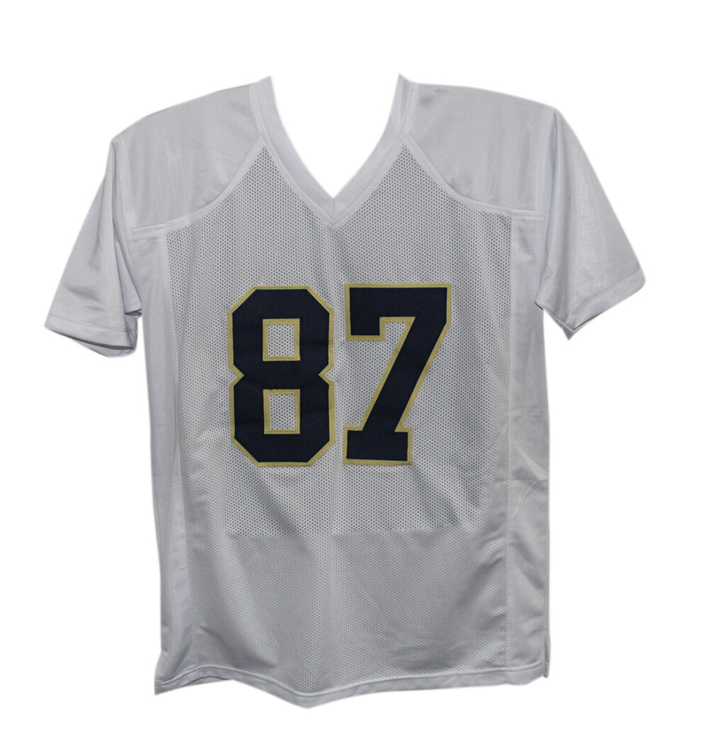 Michael Mayer Signed Notre Dame Style Football Jersey (Play Like a Champion)