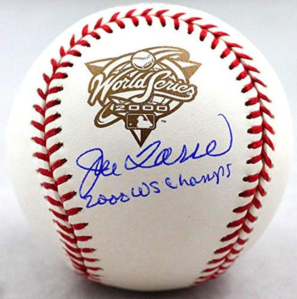 Joe Torre Signed 2000 World Series Official Major League Baseball