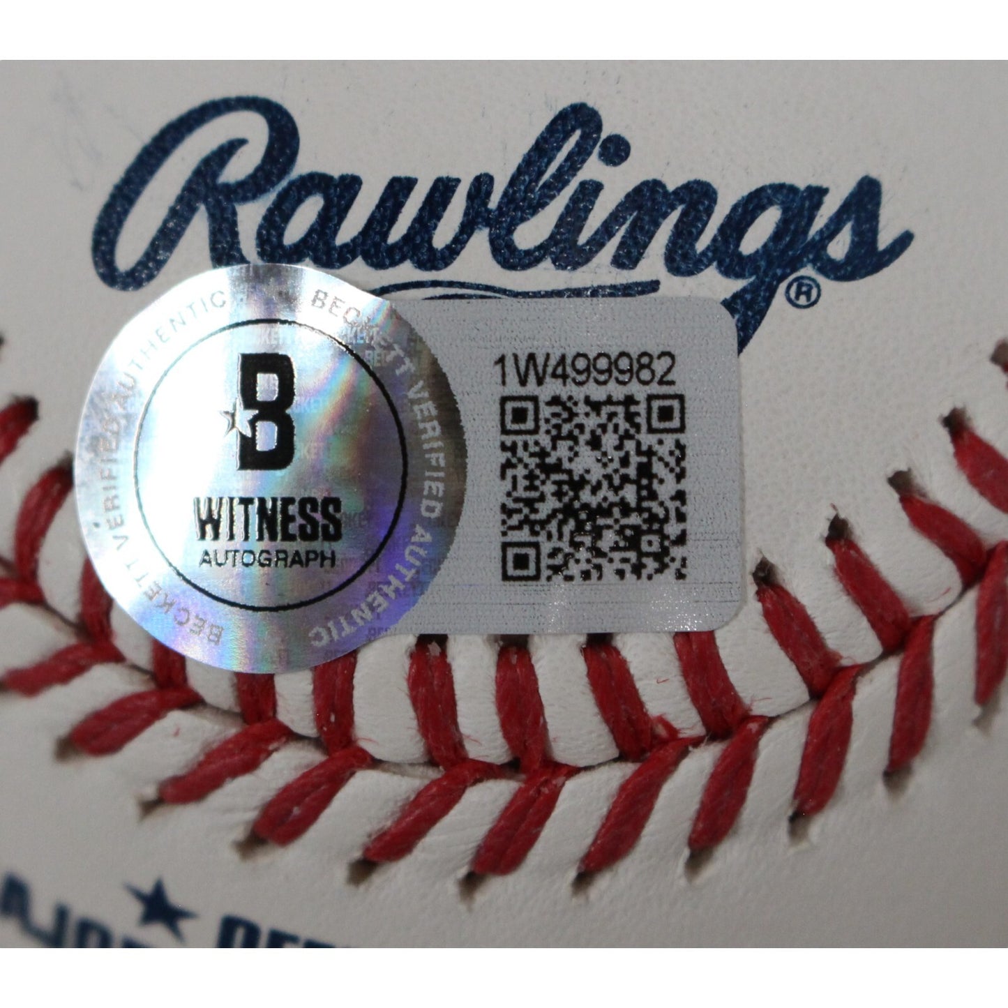 Rafael Palmeiro Signed Baltimore Orioles Official MLB Baseball (3020 Hits)