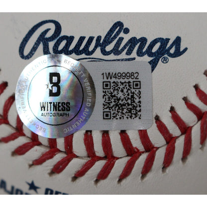 Rafael Palmeiro Signed Baltimore Orioles Official MLB Baseball (3020 Hits)