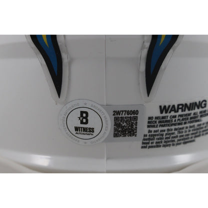 Antonio Gates San Diego Chargers Signed Throwback 2007-18 Mini Helmet