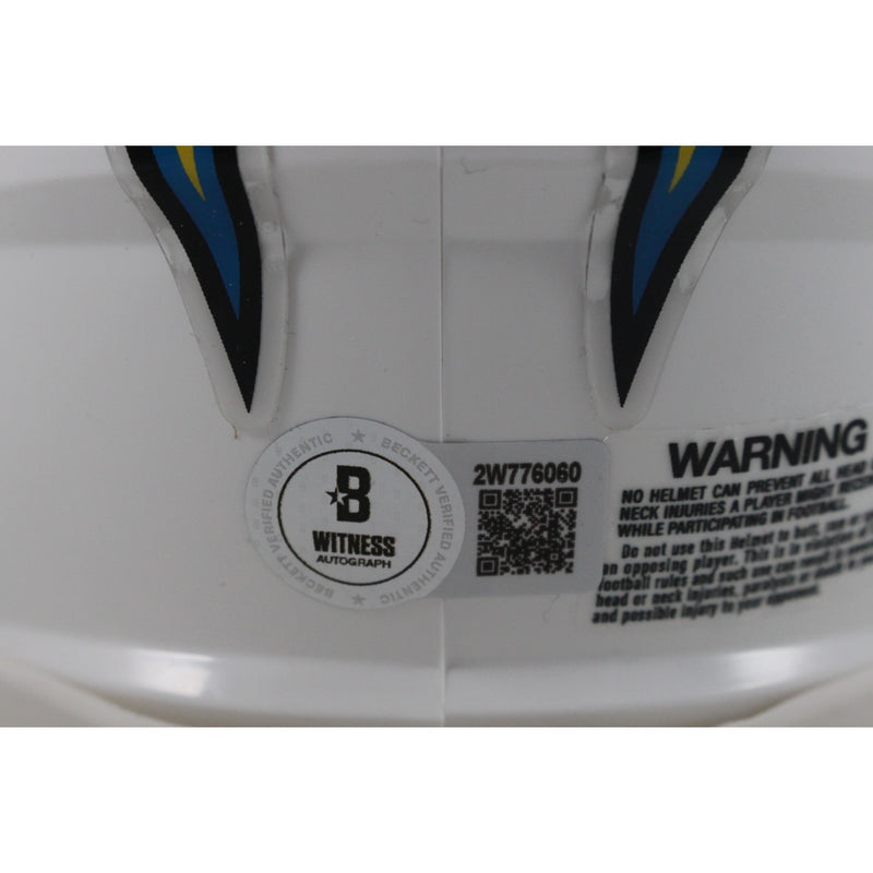 Antonio Gates San Diego Chargers Signed Throwback 2007-18 Mini Helmet