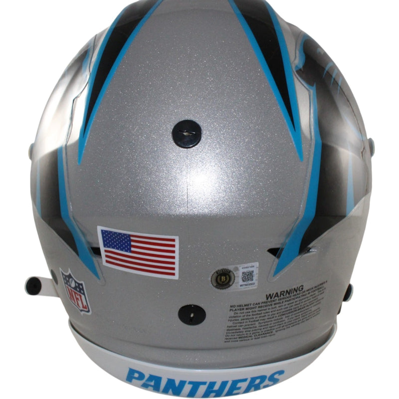 Luke Kuechly Signed Carolina Panthers Full Size Authentic SpeedFlex Helmet