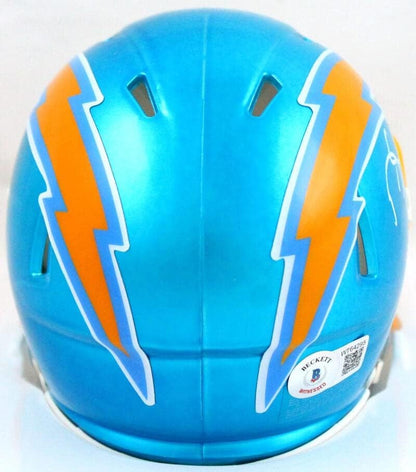 Darren Sproles Signed Los Angeles Chargers Flash Speed Mini Helmet