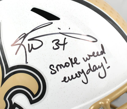Ricky Williams Signed New Orleans Saints Full Size 2025 Alternate Helmet