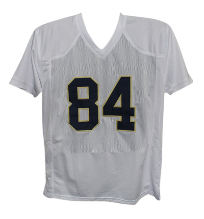 Cole Kmet Signed Notre Dame Style Jersey "Play Like a Champion" Beckett BAS