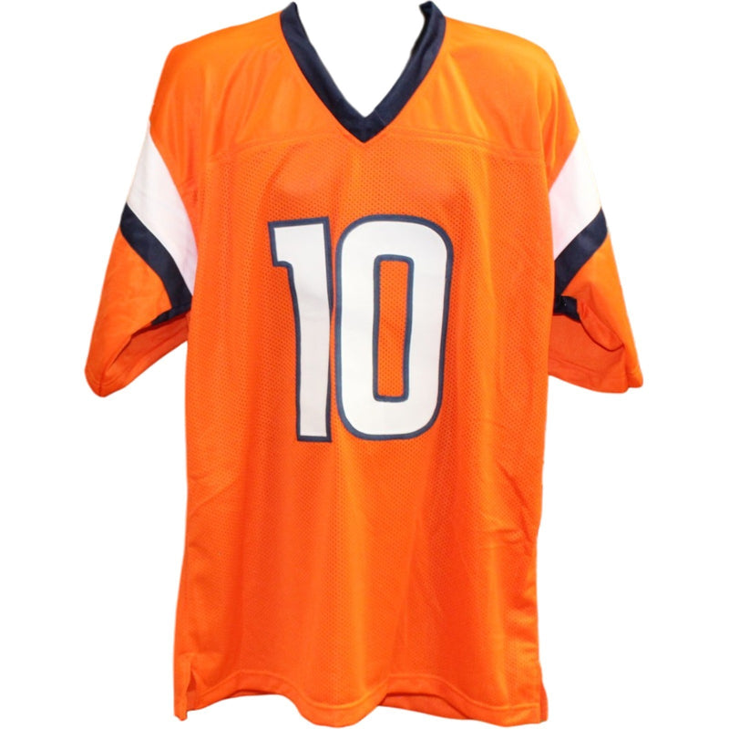 Bo Nix Autographed Denver Broncos Orange Jersey