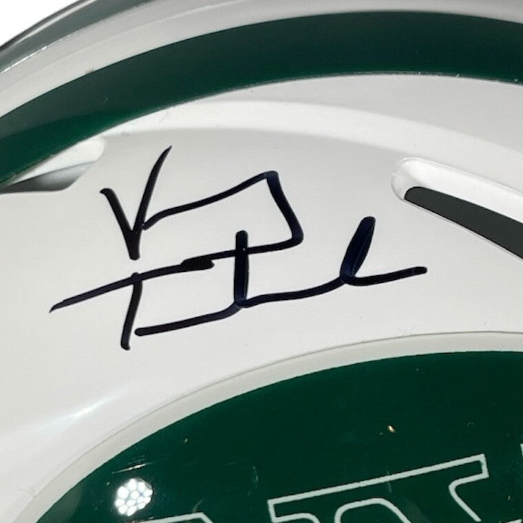 Vinny Testaverde New York Jets Signed Throwback Mini Helmet