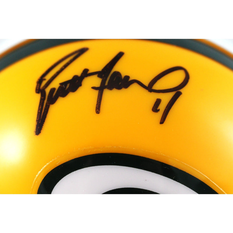 Brett Favre Signed Green Bay Packers Mini Helmet (Left Side)