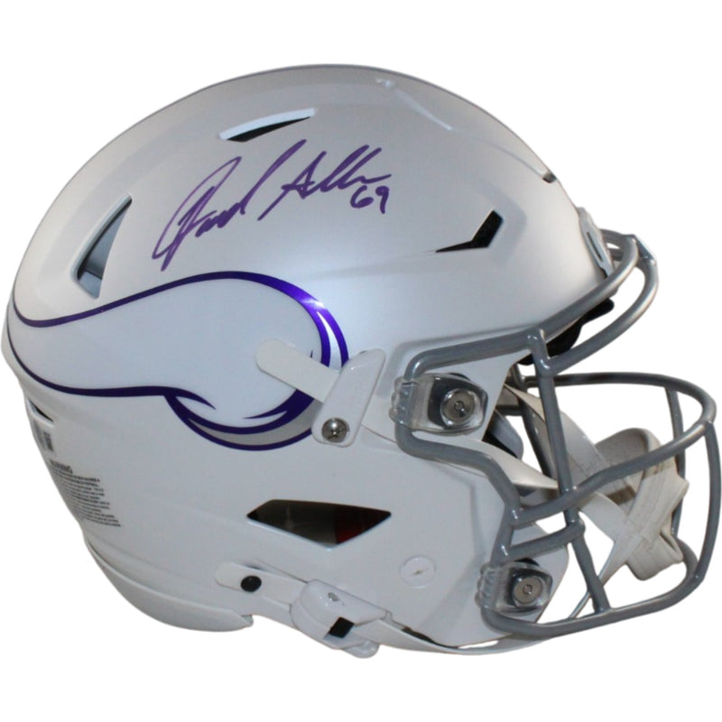Jared Allen Minnesota Vikings Autographed Speedflex Alt Full Size Helmet
