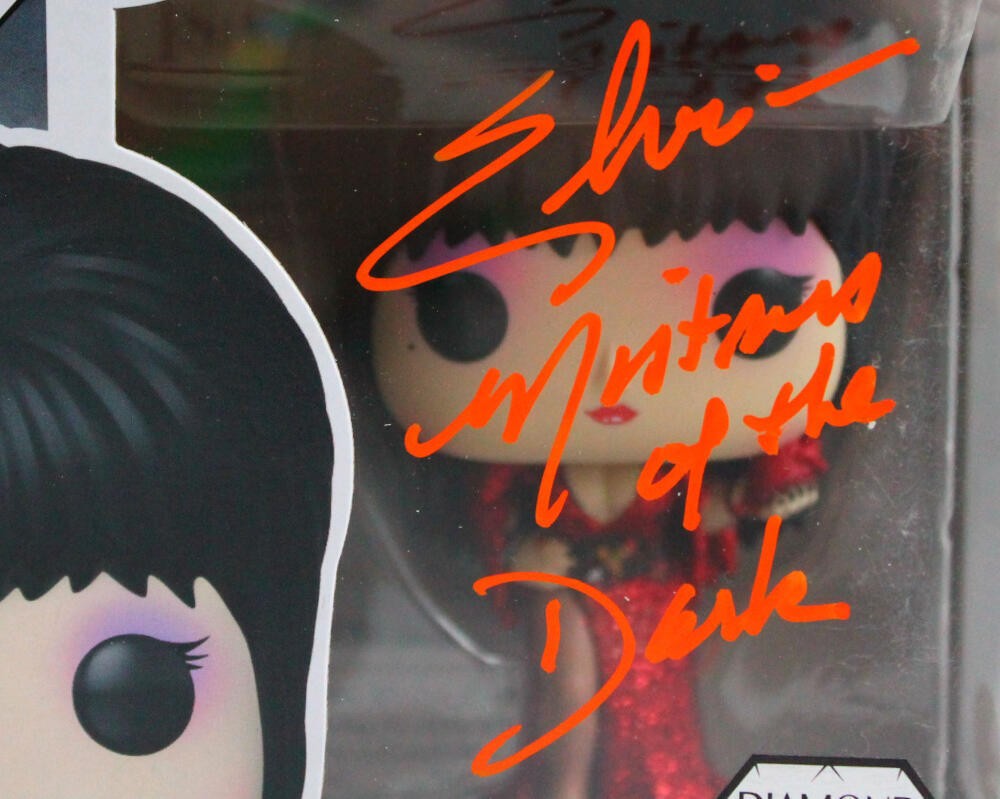 Cassandra Peterson Signed Elvira Funko Pop Figurine #68