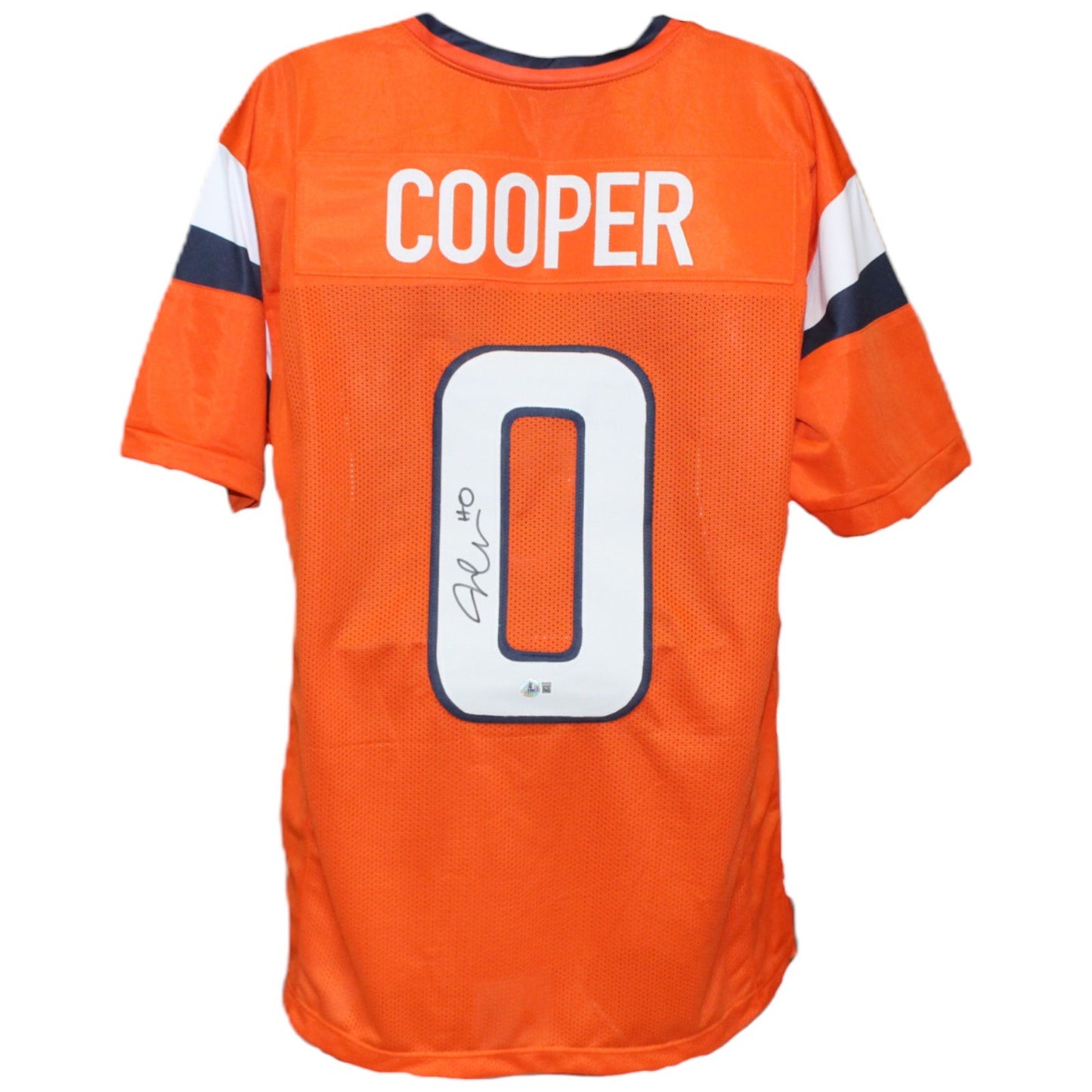 Jonathon Cooper Autographed Pro Style Orange Jersey