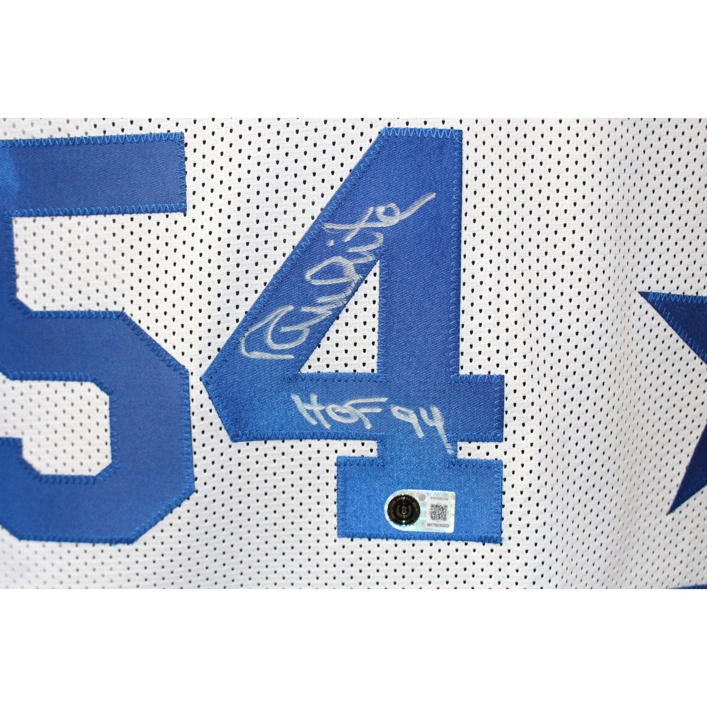Danny White, John Dutton & Ed "Too Tall" Jones Signed Cowboys Jersey