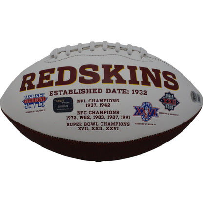 Chris Cooley Autographed Washington Redskins Logo Football (HTTR)