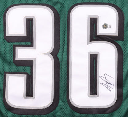 Jay Ajayi Signed Philadelphia Eagles Green Custom Jersey