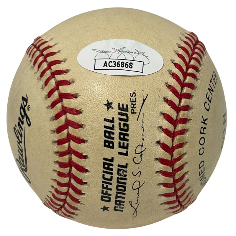 Mike Piazza New York Mets Autographed National League Baseball (JSA)