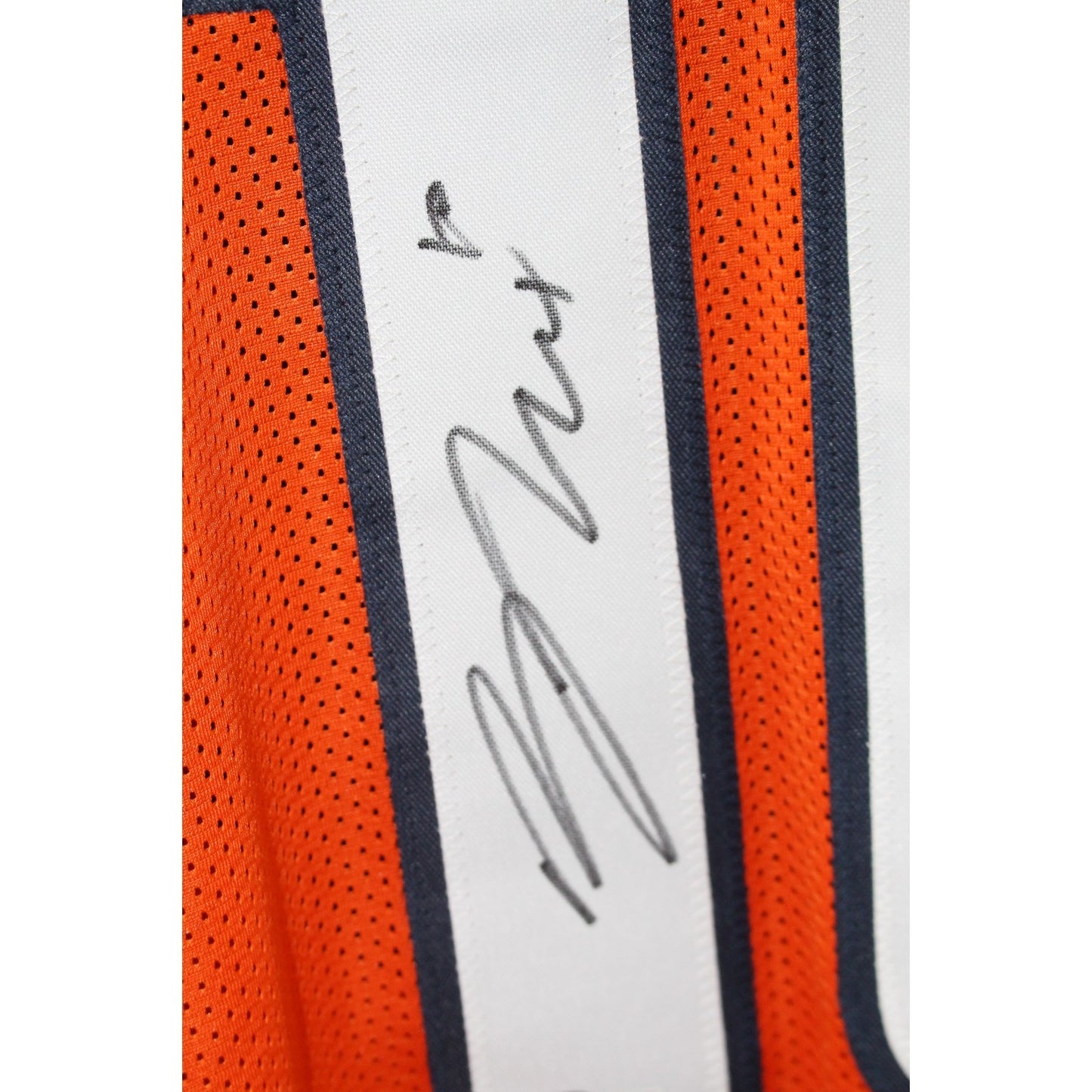 Bo Nix Autographed Pro Style Orange Jersey (Beckett Witnessed)