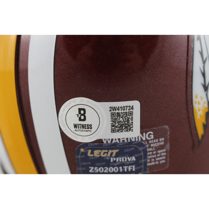 John Riggins Autographed Washington Redskins VSR4 Throwback Mini Helmet
