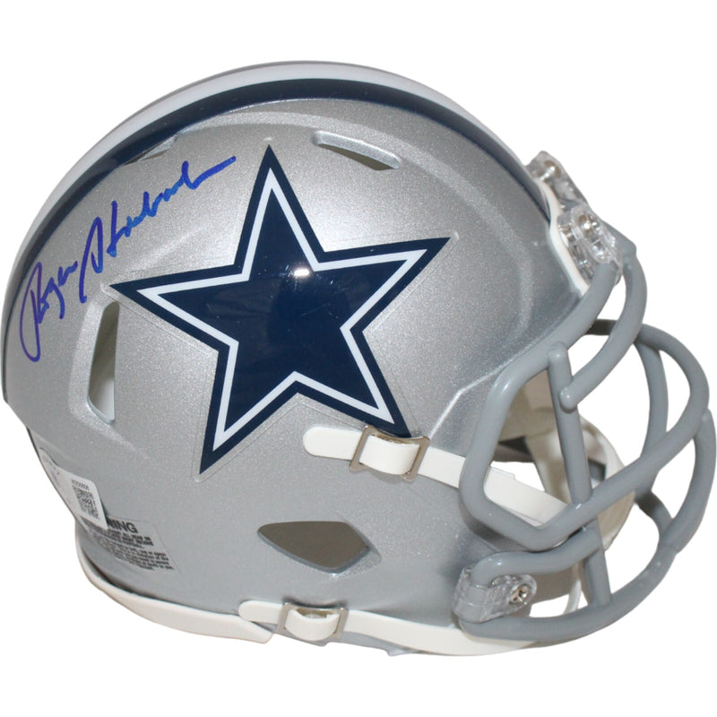 Roger Staubach Signed Dallas Cowboys Mini Helmet