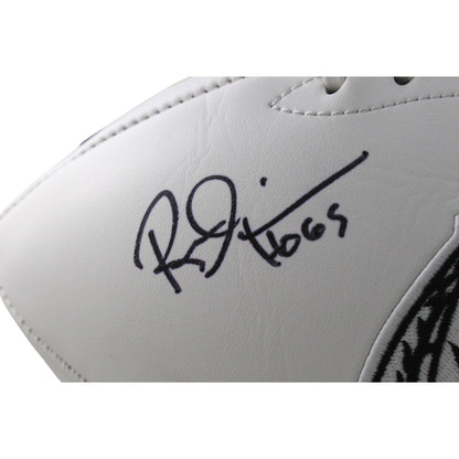 Russ Grimm Autographed Washington Redskins Logo Football (HOF Inscription)
