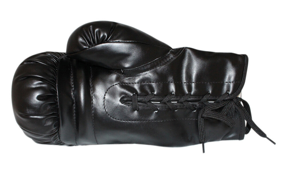 Larry Holmes Signed Black Boxing Glove (Beckett BAS)