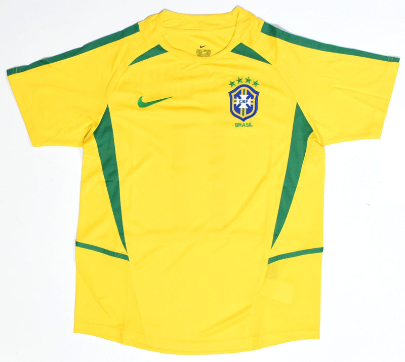 Ronaldinho Autographed Brazil National Team Nike Home Jersey