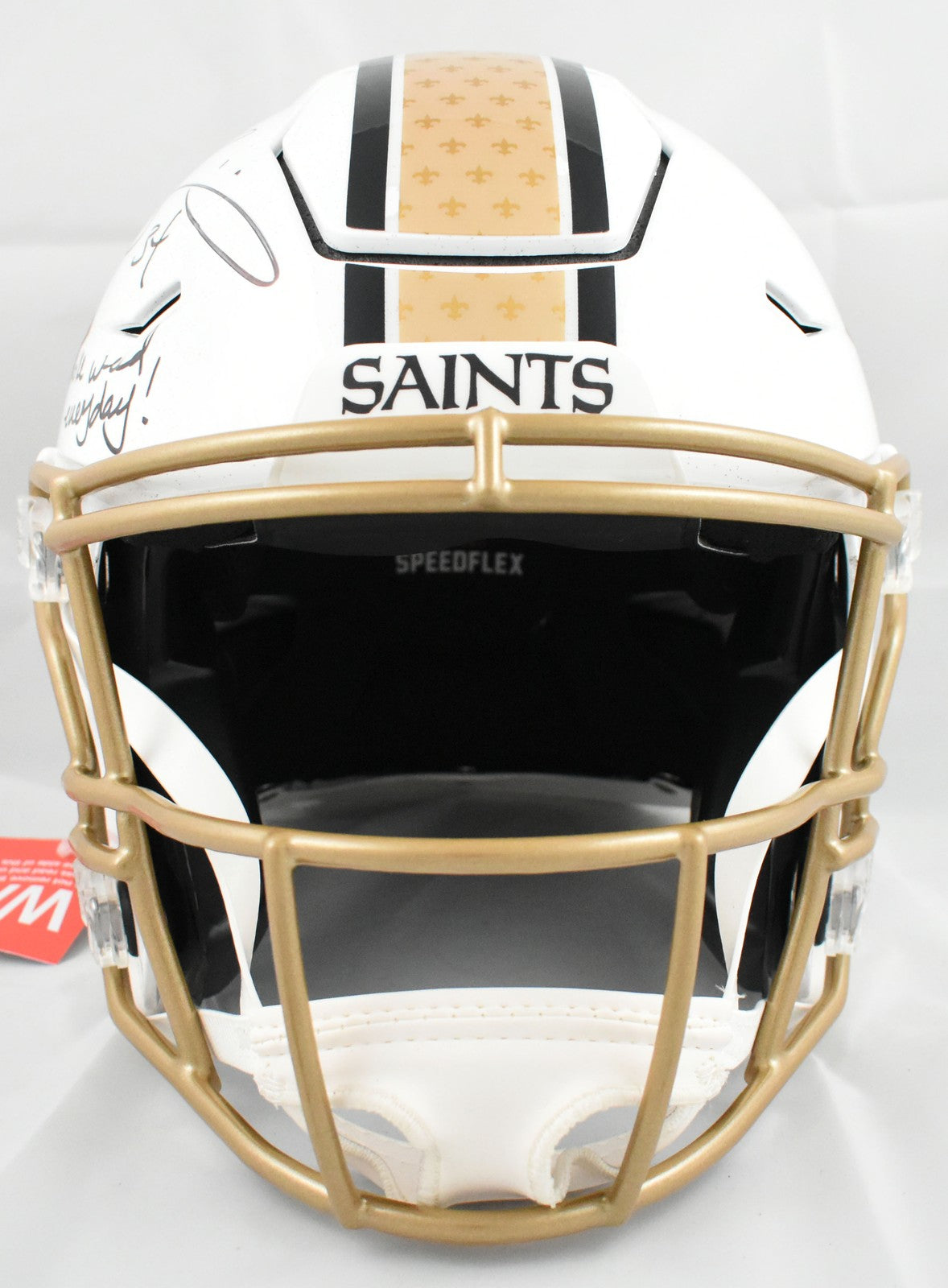 Ricky Williams Signed New Orleans Saints 2025 Alternate Speedflex Helmet