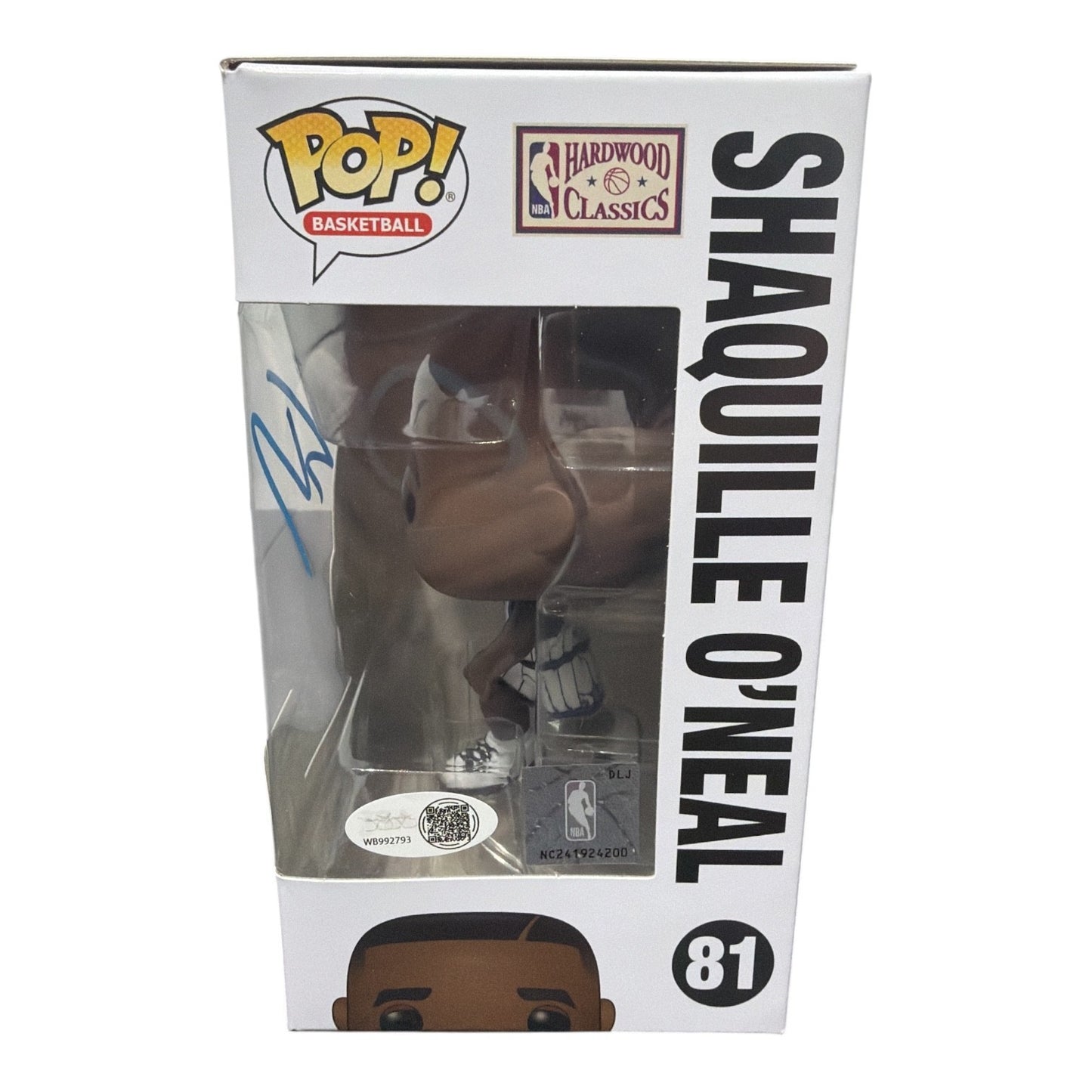 Shaquille O'Neal Signed Orlando Magic Funko Pop #81