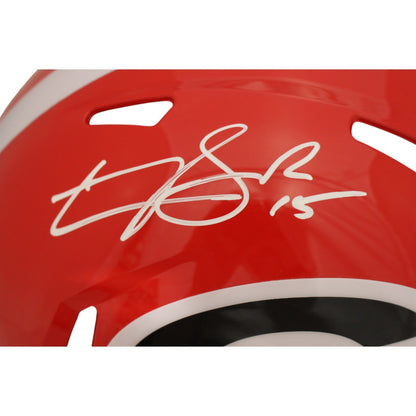 Carson Beck Georgia Bulldogs Autographed Full Size Authentic Speed Helmet