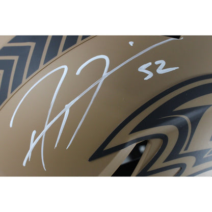 Ray Lewis Autographed Baltimore Ravens Full Size Authentic 2023 STS Helmet