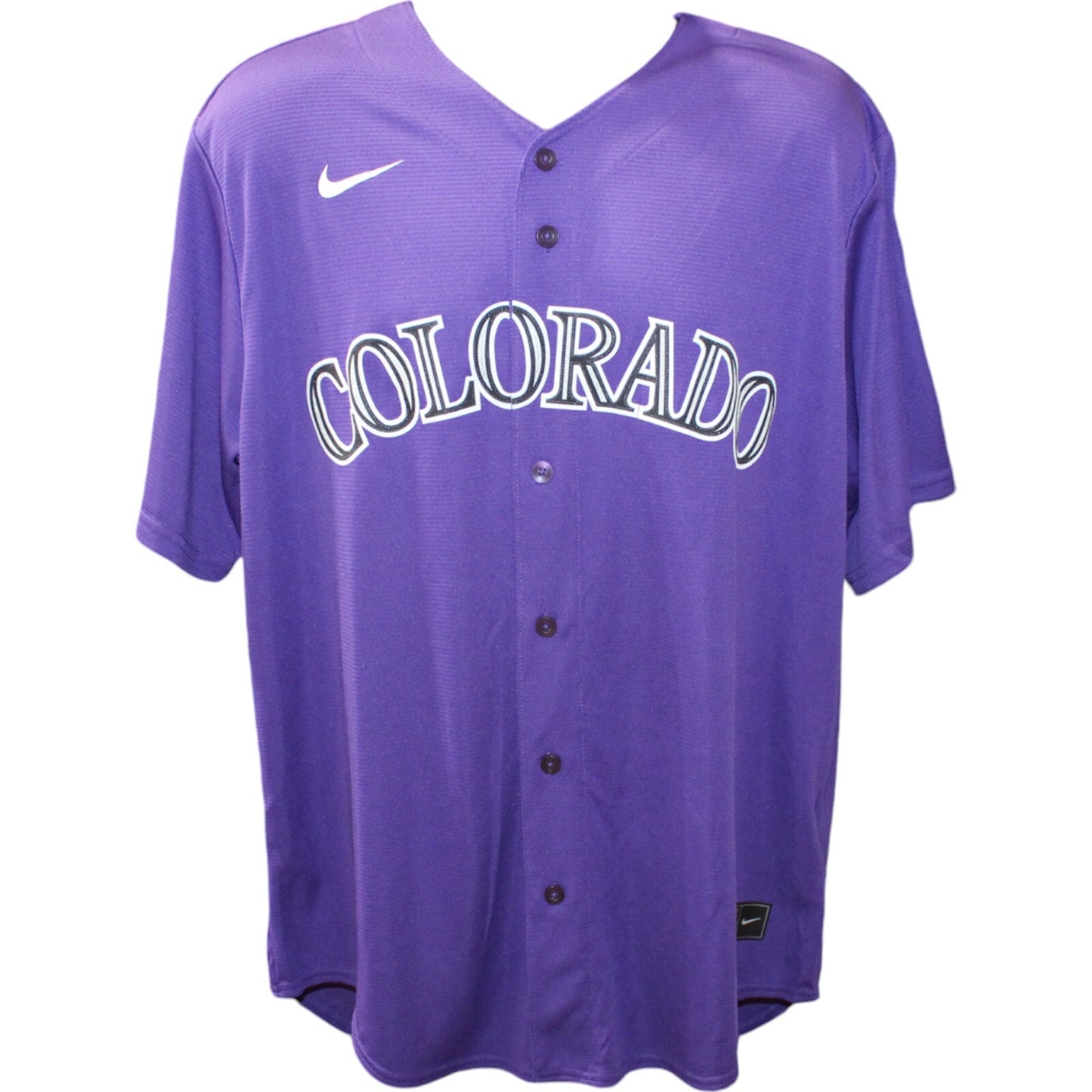 Todd Helton Colorado Rockies Signed Purple Nike Jersey HOF Inscription