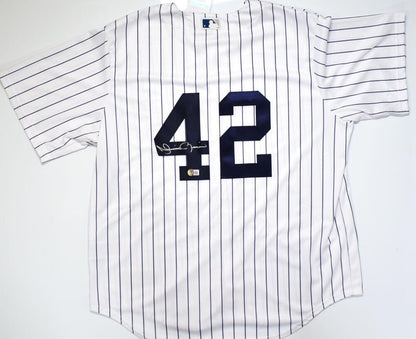 Mariano Rivera Autographed New York Yankees Nike Jersey