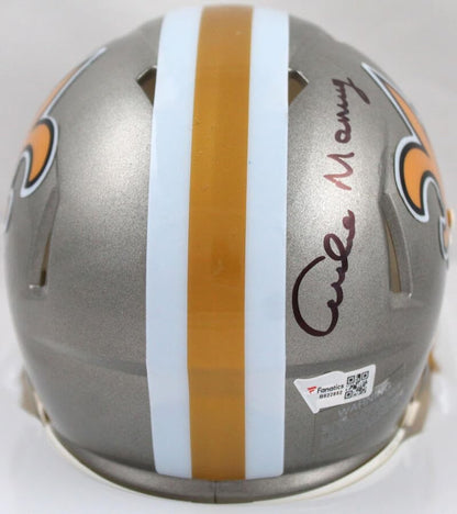 Archie Manning Signed New Orleans Saints Flash Speed Mini Helmet
