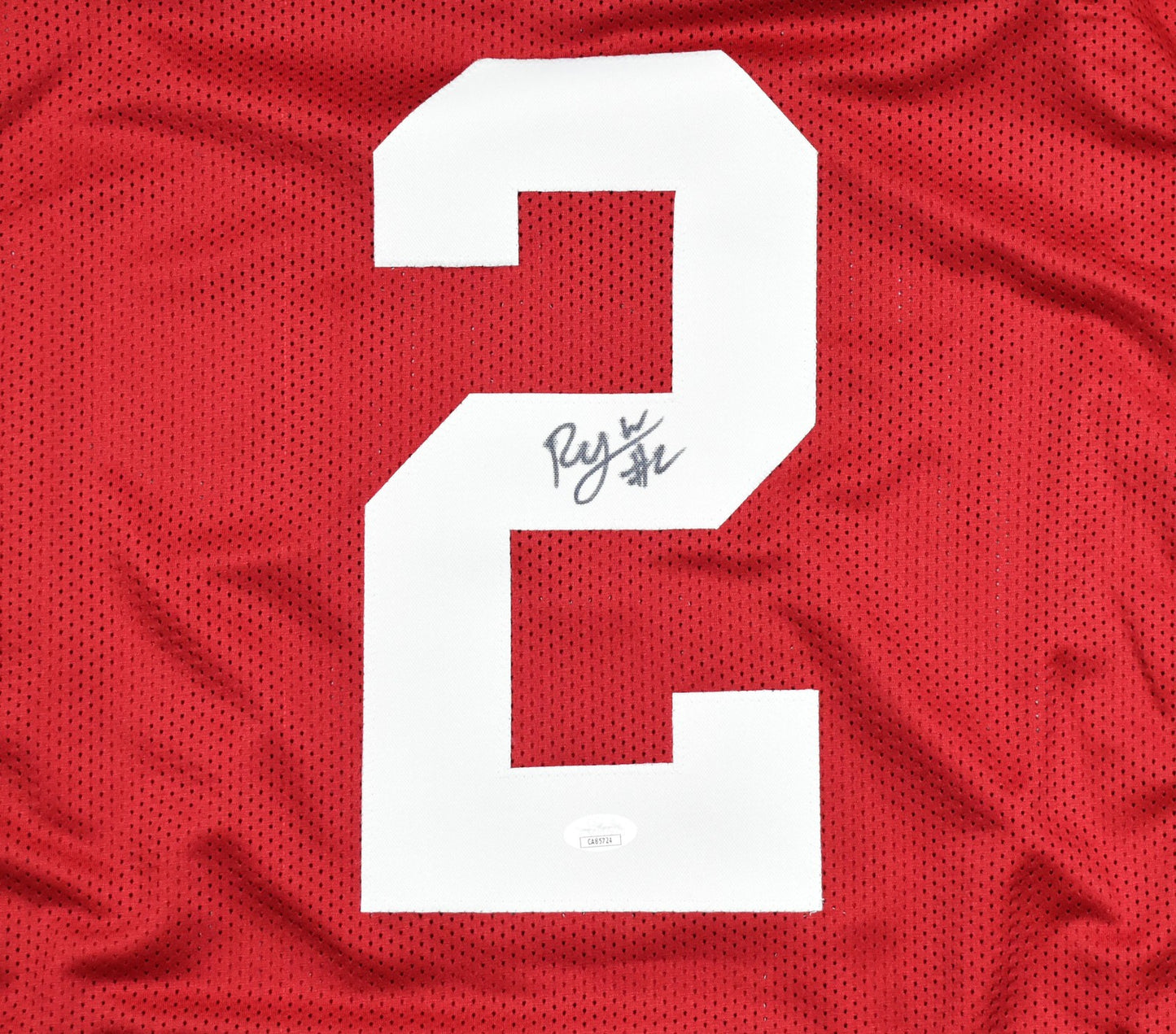Ryan Williams Autographed Alabama Crimson Tide Black Custom Jersey