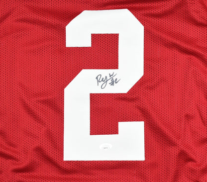 Ryan Williams Autographed Alabama Crimson Tide Black Custom Jersey