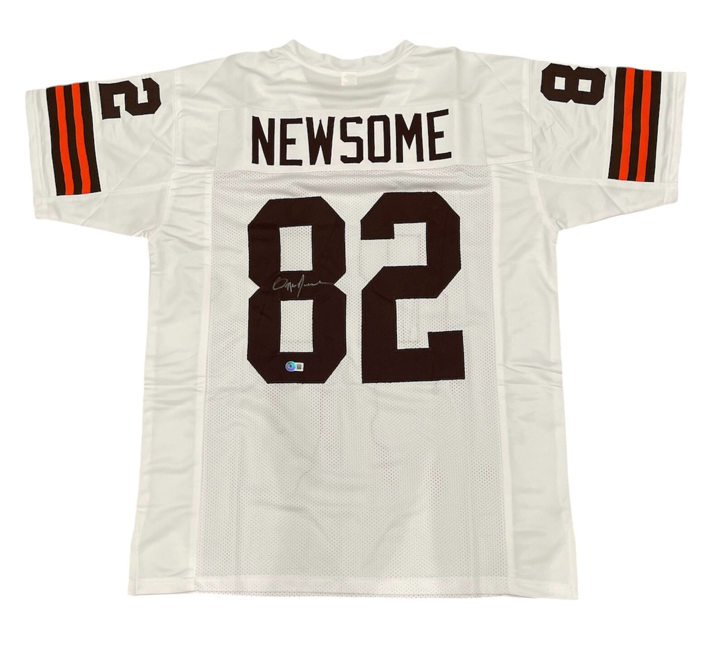 Ozzie Newsome Signed Cleveland Browns Custom Jersey Beckett Witness COA