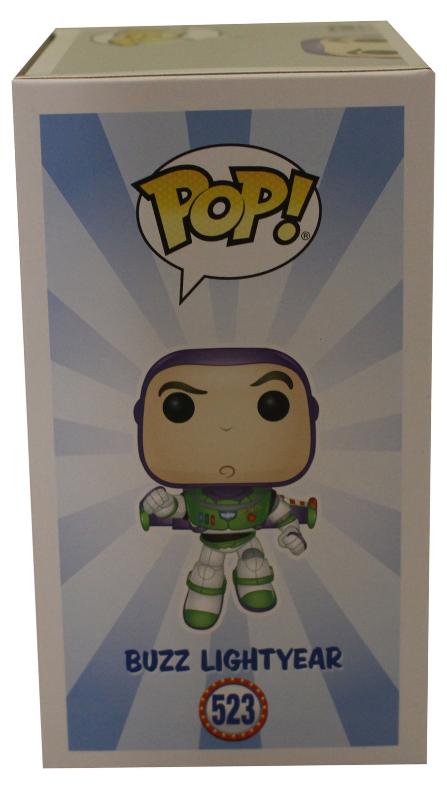 John Morris Signed "Andy" Buzz Lightyear Funko Pop Toy Story 4 Beckett