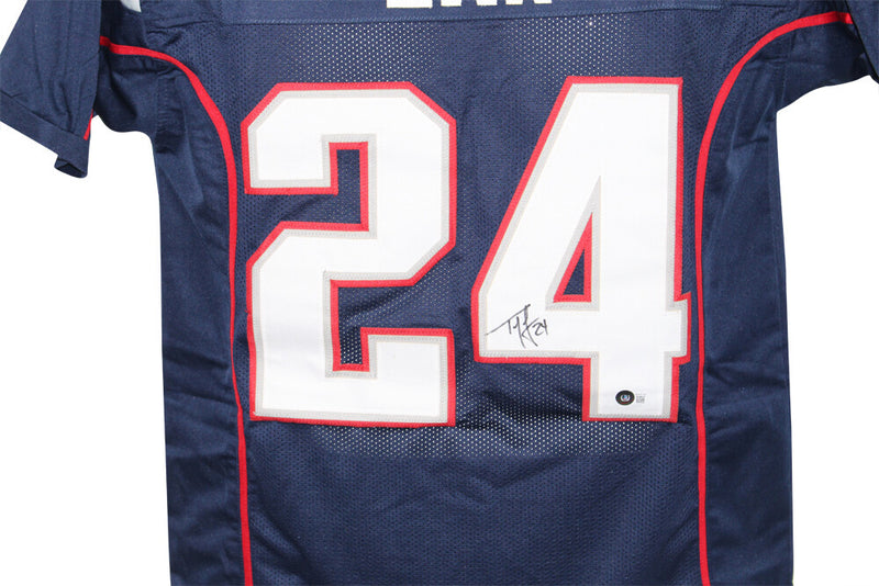 Ty Law New England Patriots Autographed Pro Style Jersey