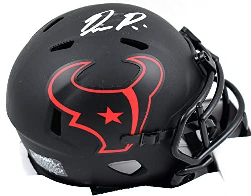 Dameon Pierce Autographed Houston Texans Eclipse Speed Mini Helmet