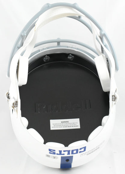 Edgerrin James Signed Indianapolis Colts Full Size Helmet