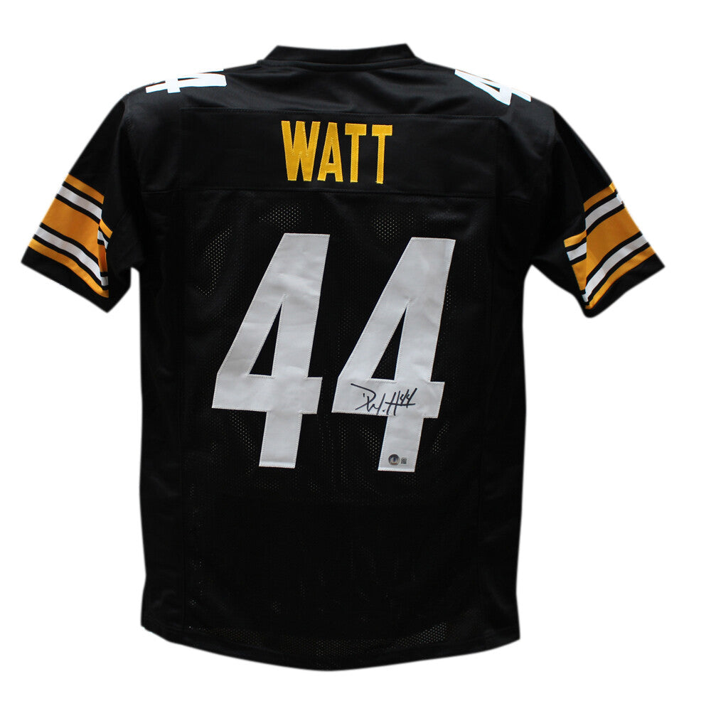 Derek Watt Signed Black Pro Style Custom Football Jersey