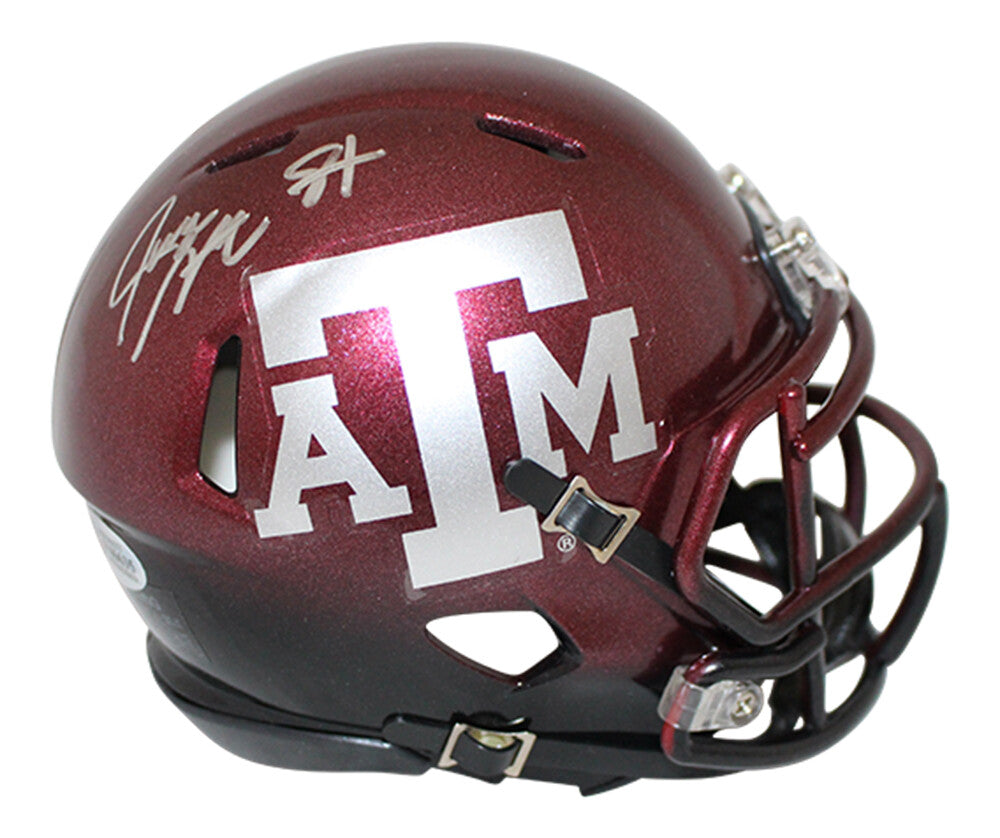 Jace Sternberger Texas A&M Aggies Autographed 2-Tone Mini Helmet
