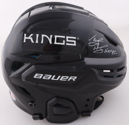 Marcel Dionne Signed Los Angeles Kings Full Size Hockey Helmet HOF