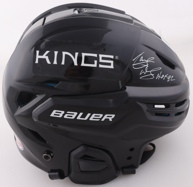 Marcel Dionne Signed Los Angeles Kings Full Size Hockey Helmet HOF