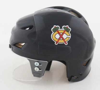 Jeremy Roenick Chicago Blackhawks Autographed Hockey Mini Helmet (Beckett COA)