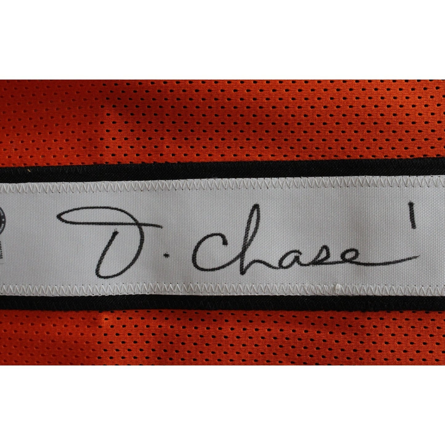 Ja'Marr Chase Signed Orange Pro Style Custom Jersey