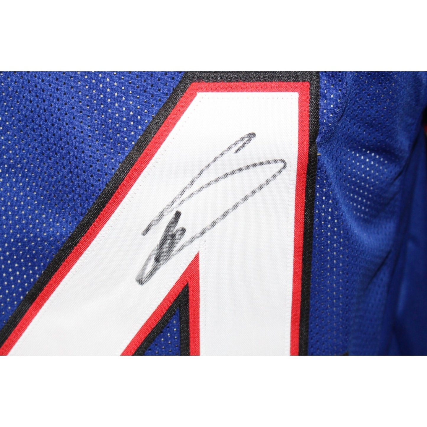 Stefon Diggs Buffalo Bills Autographed Pro Style Blue Jersey Beckett