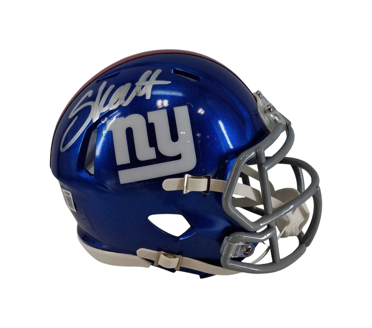 Cam Skattebo Signed New York Giants Speed Mini Helmet