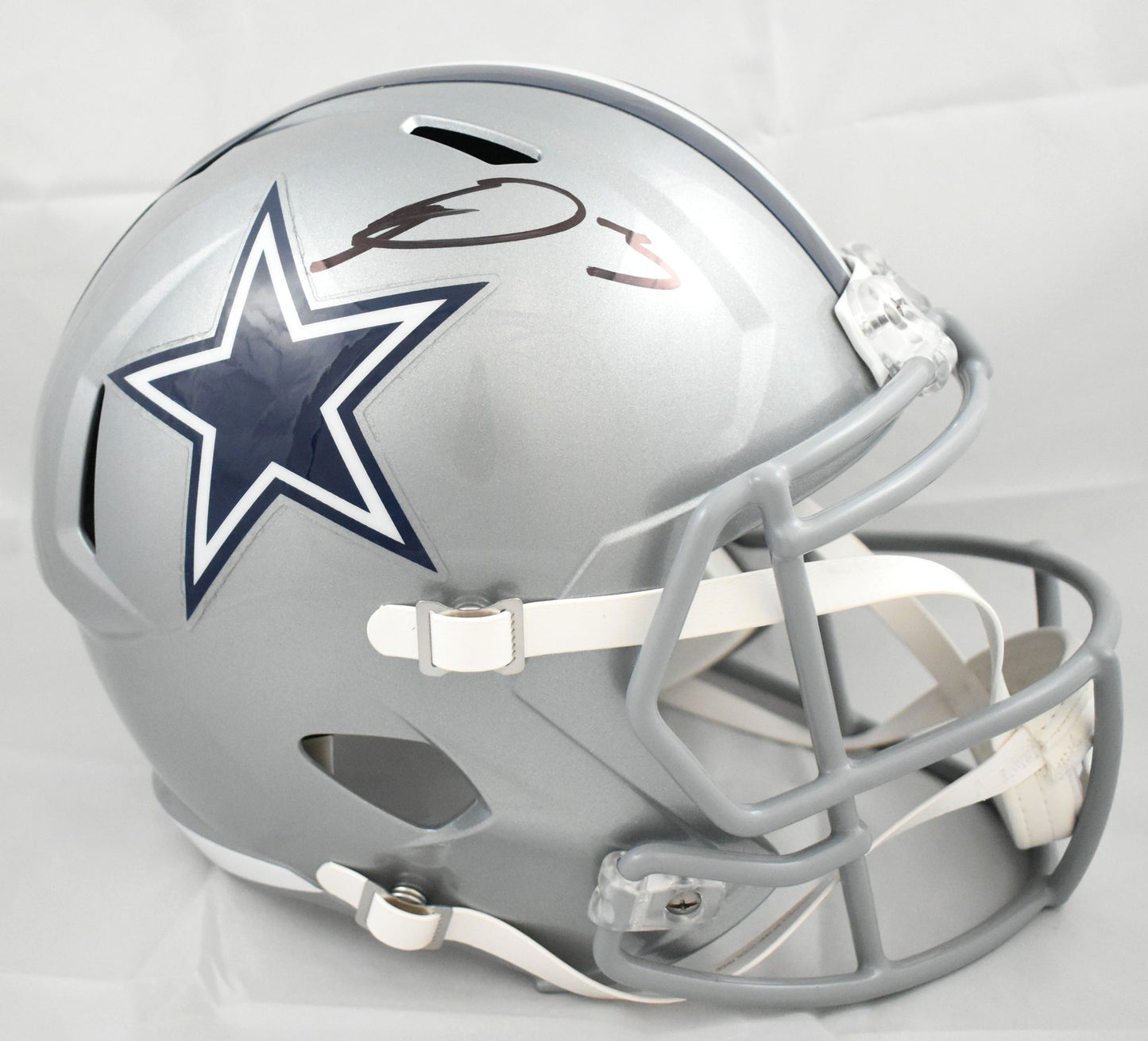 George Pickens Signed Dallas Cowboys Full Size Speed Replica Helmet